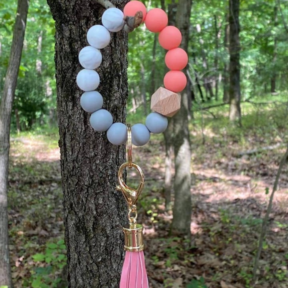 Silicone keychain